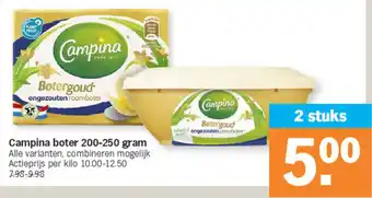 Albert Heijn Campina Boter aanbieding