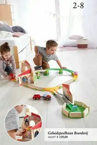 Europoint Geluidspeelbaan boerderij aanbieding