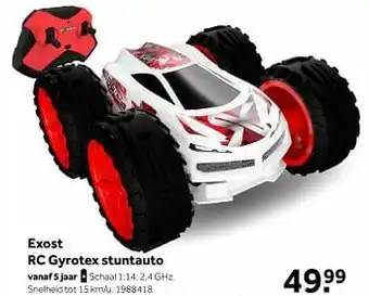 Exost rc gyrotex stuntauto