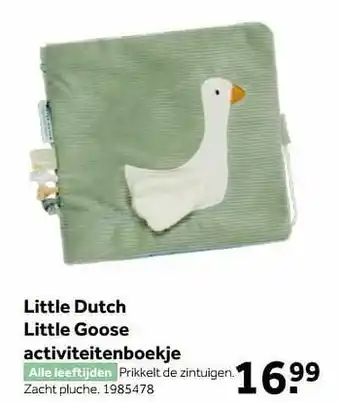 Intertoys Little dutch little goose activiteitenboekje aanbieding