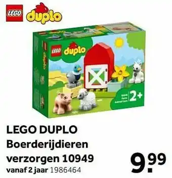 Lego duplo boerderijdieren verzorgen 10949