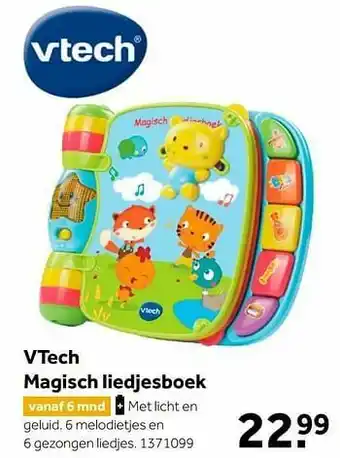 Intertoys Vtech magisch liedjesboek aanbieding