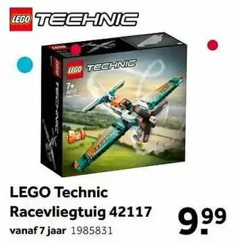 Lego technic racevliegtuig 42117