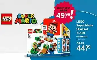 Intertoys Lego super mario startset 71360 aanbieding