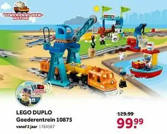 Intertoys Lego duplo goederentrein 10875 aanbieding