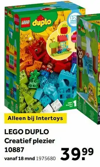 Intertoys Lego duplo creatief plezier 10887 aanbieding
