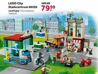 Intertoys Lego city stadscentrum 60292 aanbieding