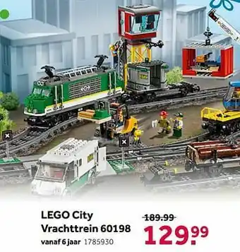 Intertoys Lego city vrachttrein 60198 aanbieding