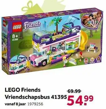 Intertoys Lego friends vriendschapsbus 41395 aanbieding