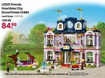 Intertoys Lego friends heartlake city grand hotel 41684 aanbieding
