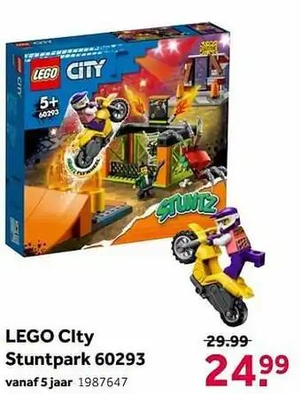 Intertoys Lego city stuntpark 60293 aanbieding