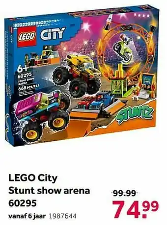 Intertoys Lego city stunt show arena 60295 aanbieding