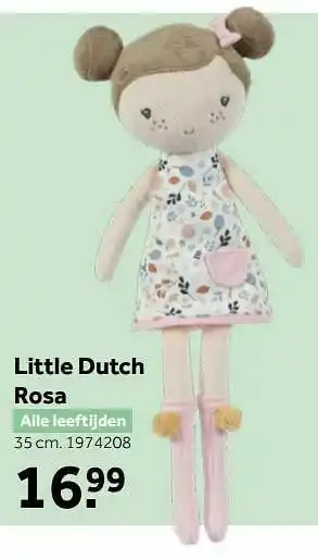 Intertoys Little dutch rosa aanbieding