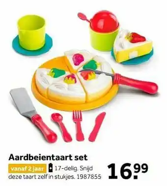 Intertoys Aardbeientaart set aanbieding