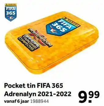 Pocket tin fifa 365 adrenalyn 2021-2022