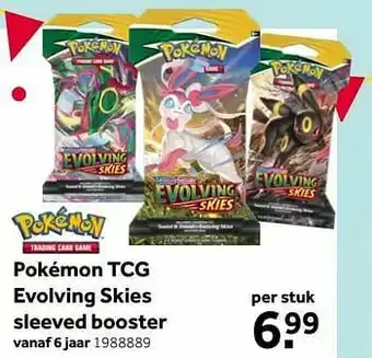 Pokémon tcg evolving skies sleeved booster