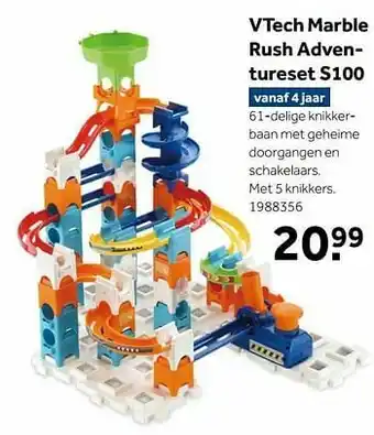 Vtech marble rush adventureset s100