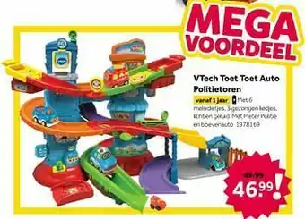 Vtech toet toet auto politietoren