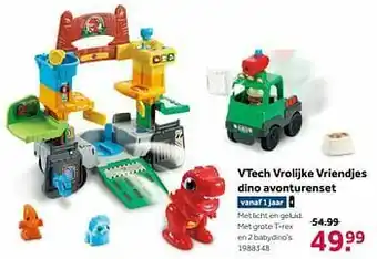 Vtech vrolijke vriendjes dino avonturenset