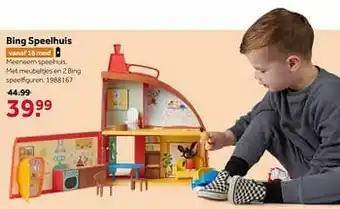 Intertoys Bing speelhuis aanbieding
