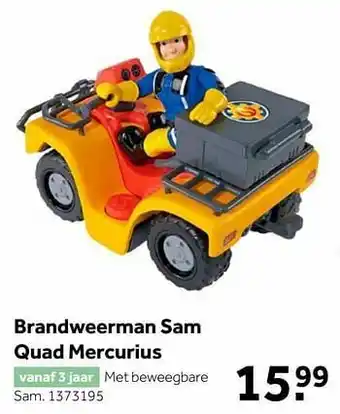 Brandweerman sam quad mercurius