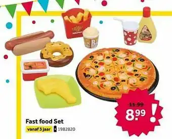 Intertoys Fast food set aanbieding