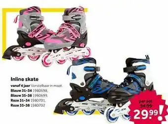 Inline skate blauw