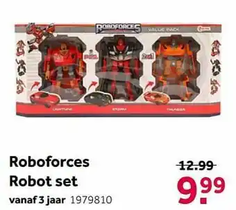 Intertoys Roboforces robot set aanbieding