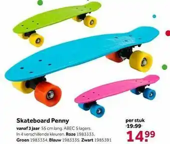 Skateboard penny roze