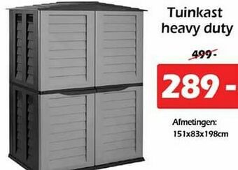 Tuinkast heavy duty