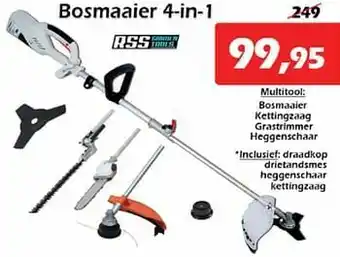 iTEK Rss bosmaaier 4-in- 1 aanbieding
