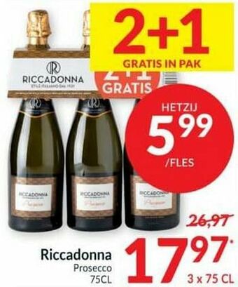 Intermarché Riccadonna prosecco aanbieding