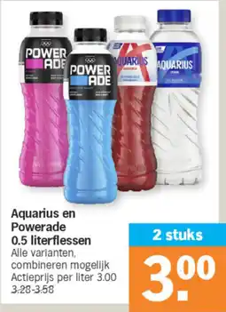 Albert Heijn Aquarius en Powerade aanbieding