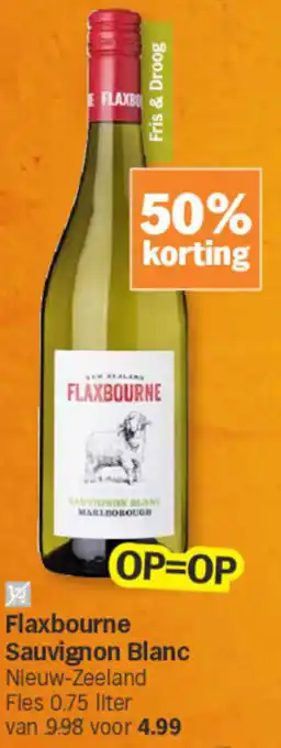 Albert Heijn Flaxbourne Sauvignon Blanc aanbieding