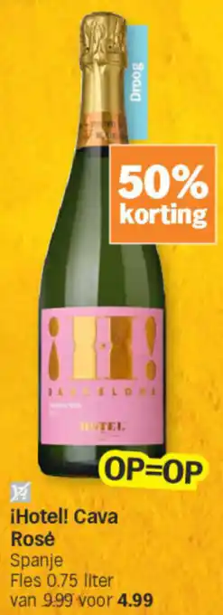 Albert Heijn iHotel! Cava Rosé aanbieding