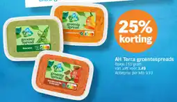 Albert Heijn AH Terra Groentespreads aanbieding