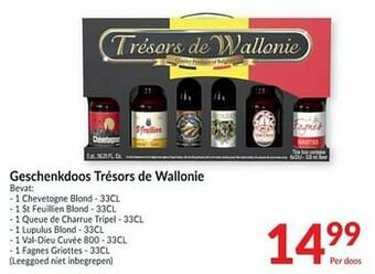 Intermarché Geschenkdoos trésors de wallonie aanbieding
