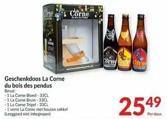 Intermarché Geschenkdoos la corne du bois des pendus aanbieding