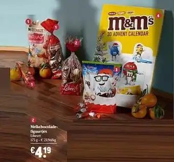 Melkchocoladefiguurtjes libeert