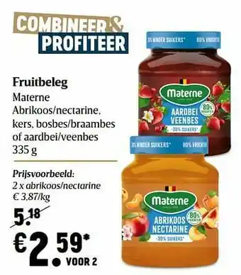 Delhaize Fruitbeleg materne abrikoos-nectarine aanbieding