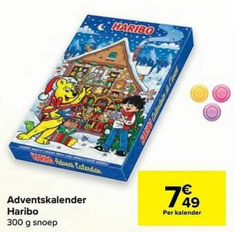 Carrefour Adventskalender haribo aanbieding