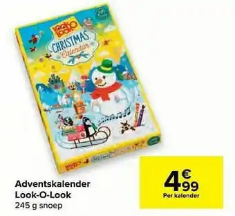 Carrefour Adventskalender look-o-look aanbieding