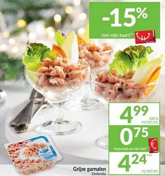 Intermarché Grijze garnalen zeelandia aanbieding