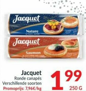 Intermarché Jacquet ronde canapés aanbieding