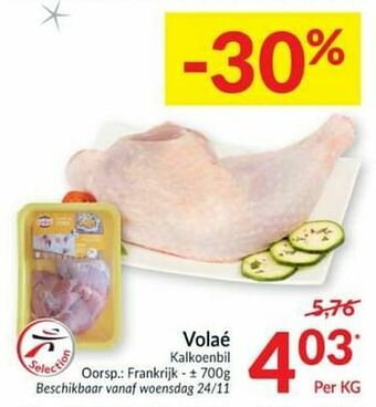 Intermarché Volaé kalkoenbil aanbieding