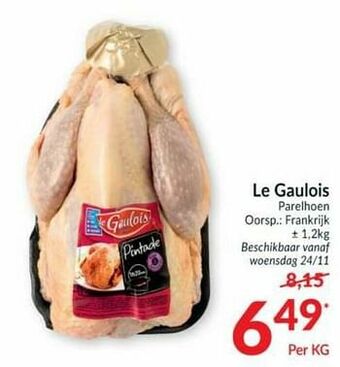 Intermarché Le gaulois parelhoen aanbieding