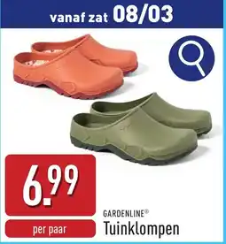 ALDI Gardenline Tuinklompen aanbieding