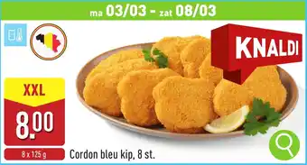 ALDI Cordon bleu kip, 8 st. aanbieding