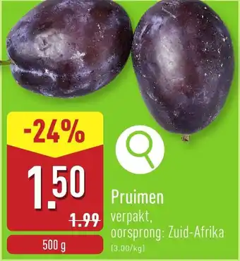 ALDI Pruimen aanbieding