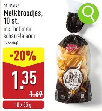 ALDI Délipain® Melkbroodjes aanbieding